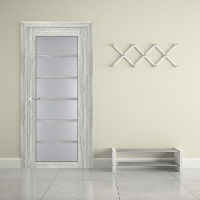 Дверь межкомнатная Terminus с ПВХ покрытием Нанофлекс 307 ПО эскимо (стекло)