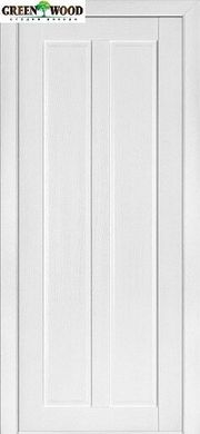 Дверь межкомнатная шпонированная Terminus Модерн Модель 117 (Стекло) Ясень белый