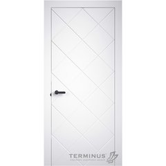 Дверь межкомнатная крашенная Terminus Фрезато модель 708 (44 мм)-ромбы