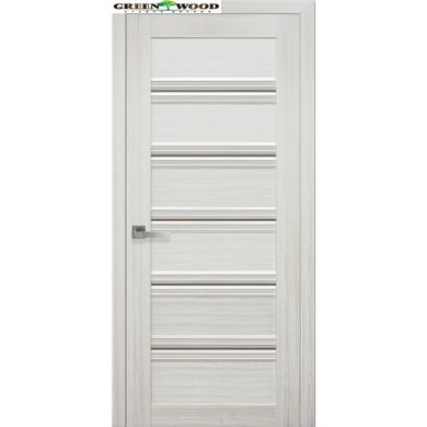 Дверь межкомнатная Новый стиль ПВХ Итальяно Виченца С1 BR жемчуг белый