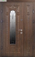 Дверь металлическая ТМ Министерство дверей ПК-139+ V Дуб темный Vintorit,1200