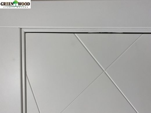 Двери межкомнатные P1 эмаль Белая RAL 9003