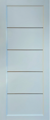 Дверь межкомнатная KDF Vena коллекция Liberti цвет белый мат стекло сатин (мира)