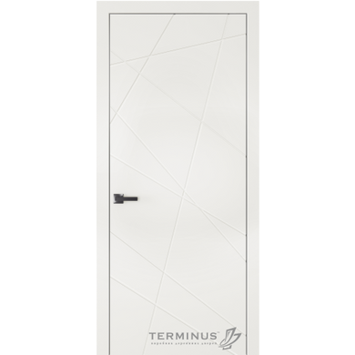 Дверь межкомнатная крашенная Terminus Фрезато модель 29 (44 мм)-геометрика Эмаль crema