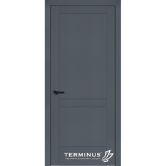 Дверь межкомнатная крашенная Terminus Фрезато модель 24.3 (44 мм) Эмаль Антрацит