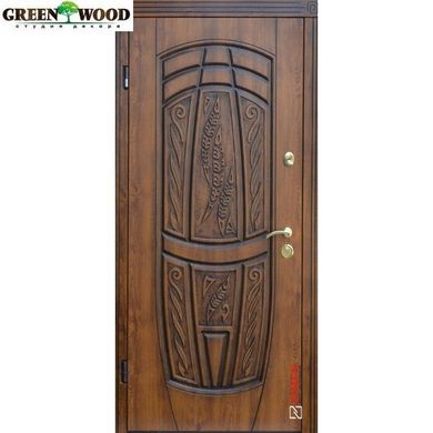 Дверь металлическая Абвер Classic Massandra 209 Vinorit Дуб Золотой + Патина