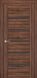 Дверь межкомнатная Terminus с ПВХ покрытием Нанофлекс 307 ПГ миндаль (глухая) вставка из матового стекла