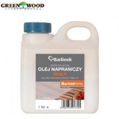 Масло белое Barlinek для восстановления деревянных полов покрытых УФ-маслом 1л