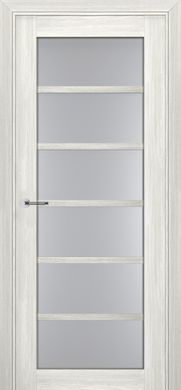 Дверь межкомнатная Terminus с ПВХ покрытием Нанофлекс 307 ПО пломбир (стекло)