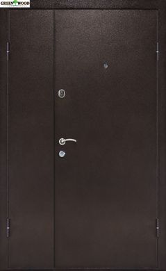 Дверь металлическая ТМ Министерство дверей ПУ-01 Орех коньячный,1200