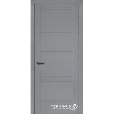 Дверь межкомнатная крашенная Terminus Фрезато модель 24.5 (44 мм) Эмаль серая