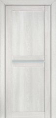 Дверь межкомнатная Terminus с ПВХ покрытием Нанофлекс 104 ПГ пломбир (глухая) вставка из матового стекла