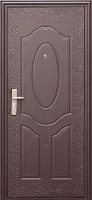 Дверь входная Супер Эконом Метал/Метал Правая 860Х2050 мм