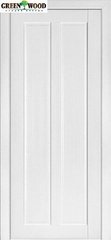Дверь межкомнатная шпонированная Terminus Модерн Модель 117 (Стекло) Ясень белый
