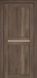 Дверь межкомнатная Terminus с ПВХ покрытием Нанофлекс 104 ПГ фундук (глухая) вставка из матового стекла