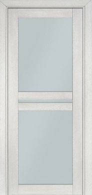 Дверь межкомнатная Terminus с ПВХ покрытием Нанофлекс 104 ПО пломбир (стекло)