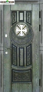 Дверь входная Каскад коллекция Коттедж Круг комплектация Эталон