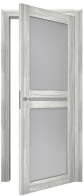 Дверь межкомнатная Terminus с ПВХ покрытием Нанофлекс 104 ПО эскимо (стекло)
