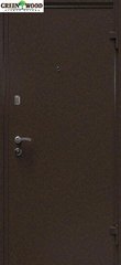 Дверь входная Каскад коллекция Молток/МДФ глухая комплектация Термолюкс