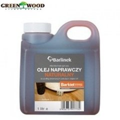 Масло натуральное Barlinek для восстановления деревянных полов покрытых УФ-маслом 1л