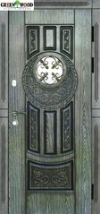 Дверь входная Каскад коллекция Коттедж Круг комплектация Прайм