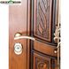 Дверь металлическая Абвер Classic Massandra 209 + ковка Vinorit Дуб Золотой + Патина