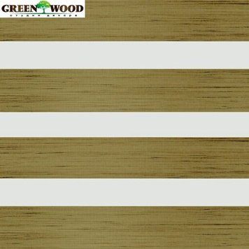Тканинна ролета Sunny День-ніч DN-Wood-08