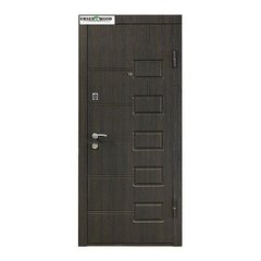 Дверь металлическая ТМ Министерство дверей ПО-21 венге структурный
