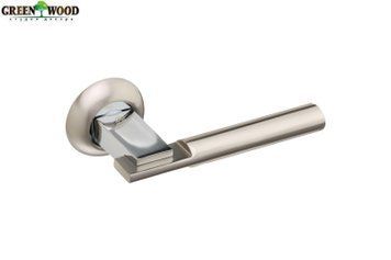 Ручка раздельная алюминиевая Gavroche Zirconium Zr-A5 SN/CP Никель/хром
