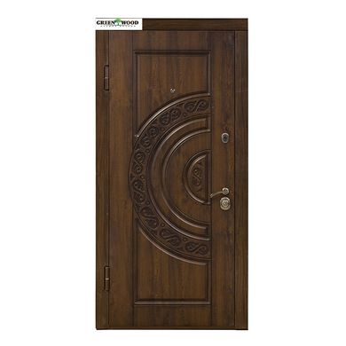 Дверь металлическая ТМ Министерство дверей ПВ-82 Дуб темный патина