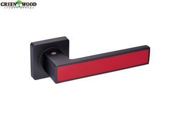 Ручка раздельная алюминиевая Gavroche Magnium Mg-A1 BLACK/RED Чёрный/красный