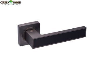 Ручка раздельная алюминиевая Gavroche Magnium Mg-A1 MBN/BLACK Графит/чёрный