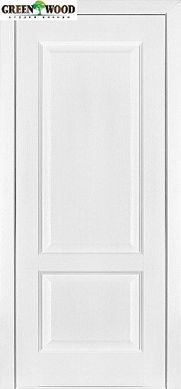 Дверь межкомнатная шпонированная Terminus Классик Модель 04 (Глухое) Ясень белый эмаль