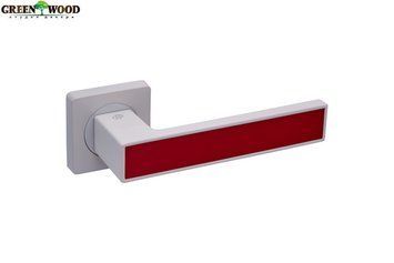 Ручка раздельная алюминиевая Gavroche Magnium Mg-A1 WHITE/RED Белый/красный