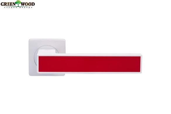 Ручка раздельная алюминиевая Gavroche Magnium Mg-A1 WHITE/RED Белый/красный