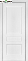 Дверь межкомнатная шпонированная Terminus Классик Модель 102 (Глухое) Ясень белый эмаль
