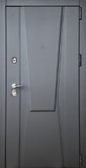 Дверь входная SteelArt Троя New 3D Home Асфальт / Сливочный шелк