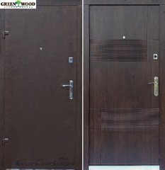 Дверь входная Бастион-БЦ Порошок-Эконом Эскада-1 ПВХ-80
