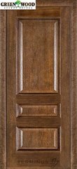 Дверь межкомнатная шпонированная Terminus Каро Модель 53 (Глухое) Дуб Браун