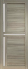 Дверь межкомнатная КДФ (KDF) Лагуну коллекция SONATA( экошпон) цвет Шимо Пекан стекло сатин