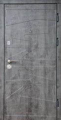 Дверь входная SteelArt Акцент Лайт DG-43 Бетон тёмный / Серый бетон