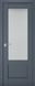 Дверь межкомнатная Terminus с ПВХ покрытием Неоклассико 606 ПО (стекло) Антрацит