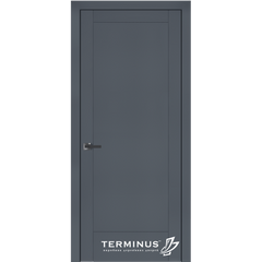 Дверь межкомнатная крашенная Terminus Фрезато модель 24.2 (44 мм) Эмаль Антрацит