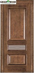 Дверь межкомнатная шпонированная Terminus Каро Модель 53 (Стекло 02) Орех Американский