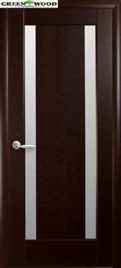 Дверь межкомнатная Новый стиль ПВХ НОСТРА Босса Венге (Стекло)