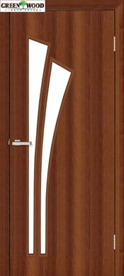 Дверь межкомнатная ОМИС Экошпон Модельная Пальма (ПО) Орех