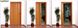 Дверь гармошка Melody Vinci Decor Фруктовое Дерево