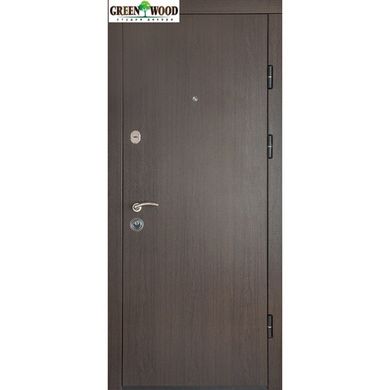 Дверь металлическая ТМ Министерство дверей ПК-00 Венге темный Vinorit 100