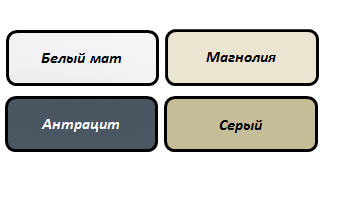 Двері міжкімнатні Terminus з ПВХ покриттям Неокласіко 404 ПГ (глухі) Антрацит