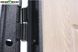 Дверь входная СТРАЖ Металл шагрень чёрная/МДФ Венге Левая 960х2050 мм №271, порошковая покраска